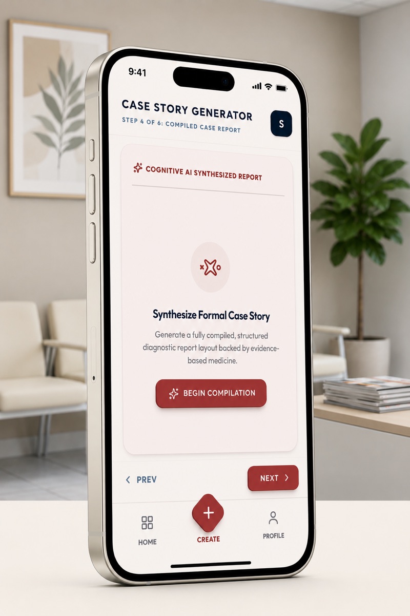 Malae Tech app — AI-synthesized case report